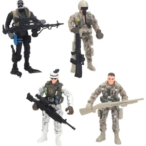 Soldier Force 4 Lü Asker Figür Seti
