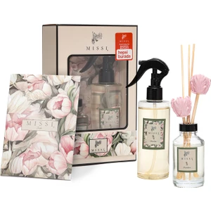 Pudra Hediye Seti (Oda Kokusu & Oda Spreyi & Kokulu Zarf)