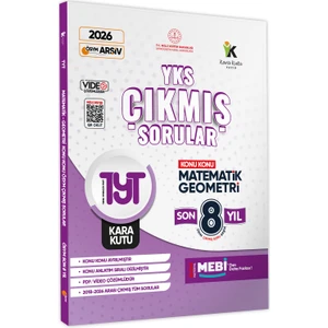 2026 Yks-Tyt Matematik-Geometri Karakutu Ösym Çıkmış Soru Bankası Çözümlü Konu Konu Son 8 Yıl