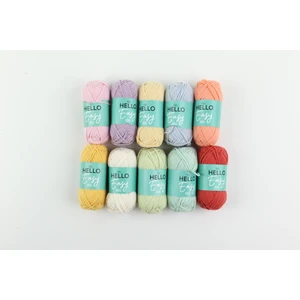 Easy Pamuklu İplik Seti - Pastel Renkler