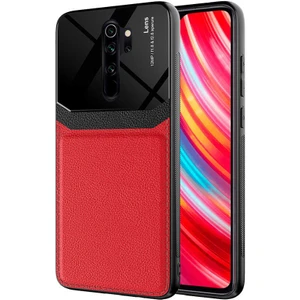 Xiaomi Redmi Note 8 Pro Kılıf Parlak Tpu Emiks Kapak Kırmızı