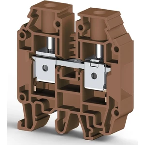 TBL16-KH ,kahve 16 mm Vidalı Ray Klemens