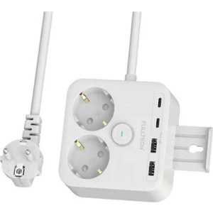 Blackbird Game Center Akım Korumalı Priz 2'li Priz  2x USB Girişi  2x Type-C Girişi 2mt Kablo Grup Priz Ftr-21