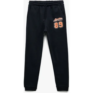 Baskılı Detaylı Cepli Jogger Eşofman Altı