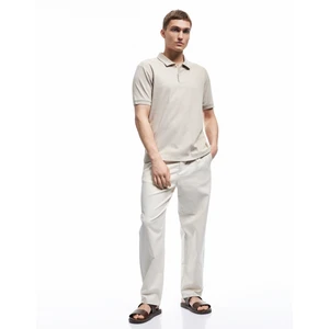 Regular Fit Kısa Kollu Pamuklu Polo Yaka Tişört