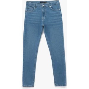 Normal Bel Pamuklu Skinny Fit Jean Pantolon - Michael Jean