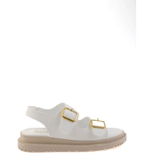 Beyaz  Kadın Sandalet K05875100209