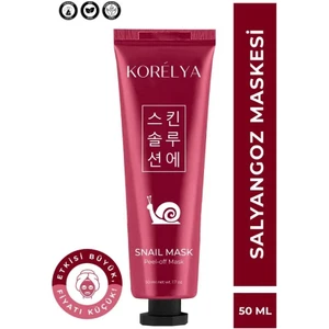 Korelya Soyulabilir Salyangoz Maskesi - Peelable Snail Mask 50 ml