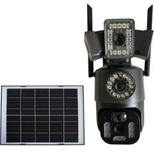 Okam O-Kam 3918 4g 6mp Dual Lens - Solar Panel - Sim Kart Destekli - Ptz Kamera