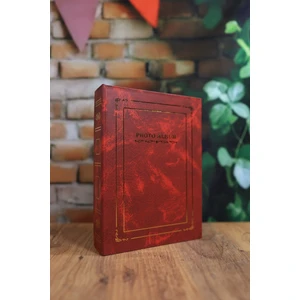NRCN 10x15 cm 200’lük Ciltbezli Deluxe Fotoğraf Albümü Bordo