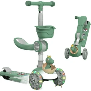 3'ü 1 Arada Katlanabilir Bebek Scooter'ı (Yurt Dışından)