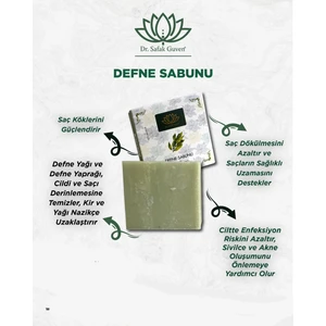 Elyapımı Meşe Külü Defne Sabun 120 Gr.