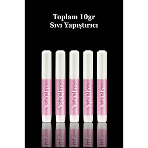 Easy Beauty 5 Adet 2gr Şeffaf Sıvı Takma Tırnak Yapıştırıcısı