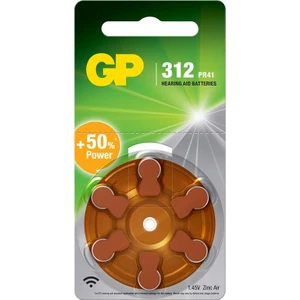 ZA312 1.4V Düğme Kulaklık Pili  6'lı Paket