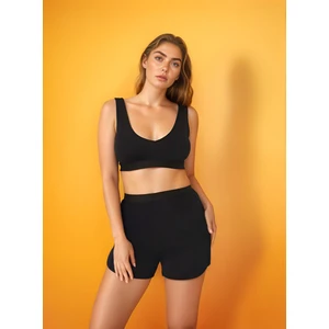Kadın Modal Spor Şort C801-503