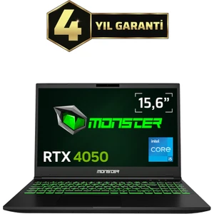 Abra A5 V20.4.4 Intel Core i5 12450H 16 GB RAM 1 TB SSD 6 GB  RTX 4050 FreeDOS 15,6" FHD 144 Hz Oyun Bilgisayarı
