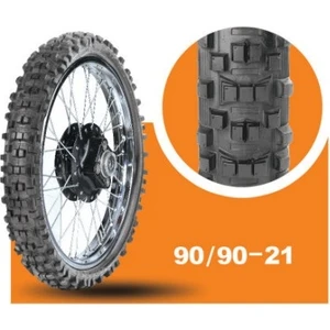 IRAN YASA TIRE & RUBBER HONDA CRF, MONDIAL, HERO X, KAWASAKI KLX, 90/90-21 TT Tubetype Enduro Lastik