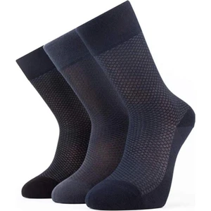 Erkek 3 Lü Bambu Yazlık Çorap 40-44