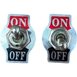On-Off Aç Kapa Anahtar Metal Switch 2 Adet Fiyatıdır