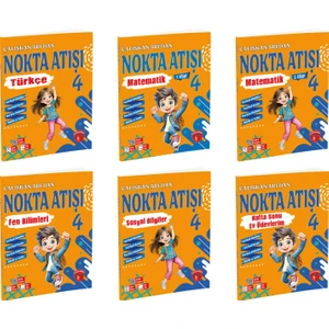 Çalışkan Arı 4. Sınıf Nokta Atışı Seti 6 Kitap 2025