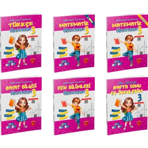 Çalışkan Arı 3. Sınıf Öğreniyorum Set 6 Kitap 2025