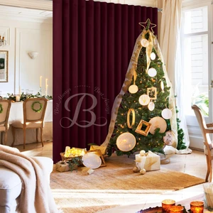 Best Always Elisyaavm Blackout Karartma Işık ve Güneş Geçirmeyen Pilesiz Perde