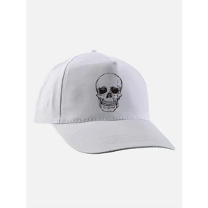 Kuru Kafa Baskılı Şapka - Kuru Kafalı Şapka