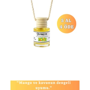 Oto Kokusu Ip Askılı Araç Kokusu Uzun Süre Kalıcı Mangokavun Araba Kokusu 8ml
