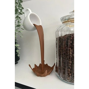Dekoratif Dökülen Kahve Figürü - Kahve Köşesi - Coffee Corner