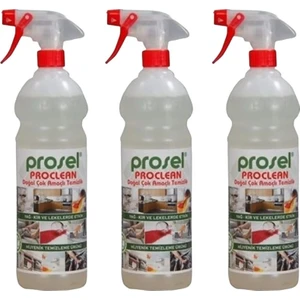Proclean Doğal Çok Amaçlı Temizlik 1000GR x 3 Lü Set
🌿 Doğadan Güç Alan Temizlik! 🌿