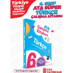 6. Sınıf Ata Süper Türkçe Çalışma Kitabım