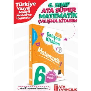 6. Sınıf Ata Süper Matematik Çalışma Kitabım