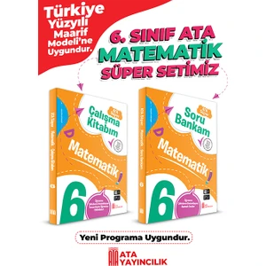 6. Sınıf Matematik Süper Set (Soru Bankam + Çalışma Kitabım)
