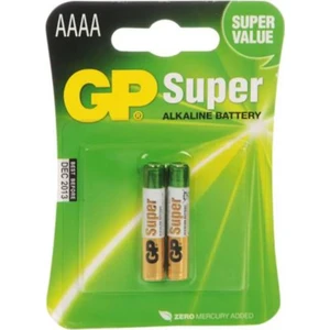 2'li 25A Alkalin AAAA İncenin İncesi Pil (GP25A-U2)