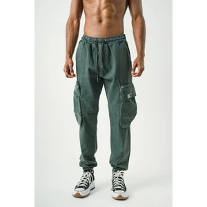 Haki Kargo Cepli Jogger Pantolon
