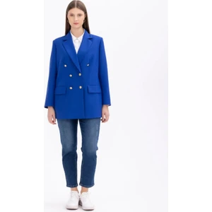 1008 Büyük Beden Düğme Detaylı Blazer Ceke Blazer Ceket 14231105401008 Qks Kblazser Cekekt  #23-10#