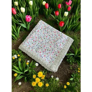 Çıtır Çiçek Desen Masa Örtüsü Piknik Örtüsü Sofra Bezi
