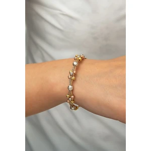 Papatya Silver Dorica Toplu Renkli Fantezi 925 Ayar Gümüş Bileklik