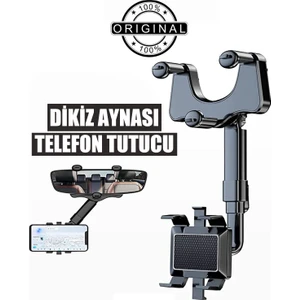 Dikiz Aynasına Takılan 360° Döner Araç Telefon Tutucu Güvenli Navigasyon Dikiz Aynası Telefon Tutuc