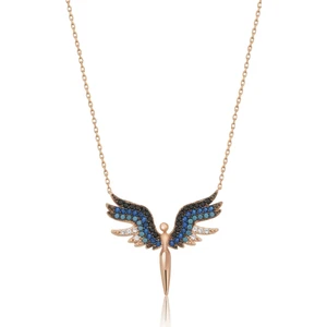 Papatya Silver Mikail Meleği Kolye 925 Ayar