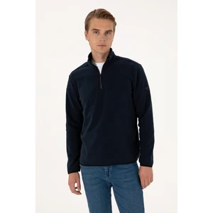 U.s. Polo Assn. Erkek Lacivert Sweatshirt 50313777-VR033
