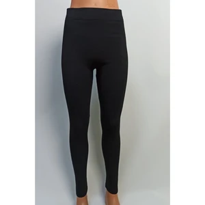 Kadın Siyah Dikişsiz Yüksek Bel Kışlık Içi Yünlü Şardonlu Termal Tayt