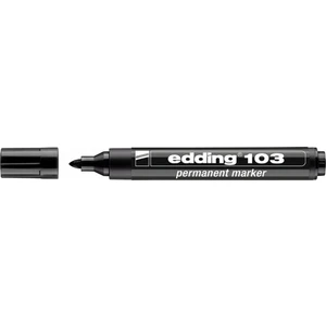 Edding 103 Siyah Koli Kalemi Permanent Marker