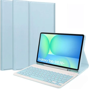 Galaxy Tab S10 Fe+ Plus 13.1 Inç 2025 Ile Uyumlu Bluetooth Türkçe Q Klavyeli Kılıfı(Tablet Değildir)