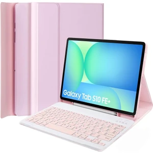 Galaxy Tab S10 Fe+ Plus 13.1 Inç 2025 Ile Uyumlu Bluetooth Türkçe Q Klavyeli Kılıfı(Tablet Değildir)