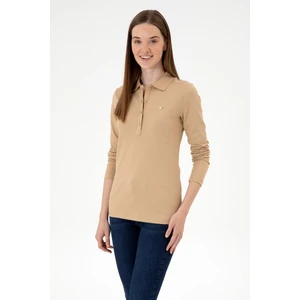 U.s. Polo Assn. Kadın Kum Sweatshirt 50313593-VR085