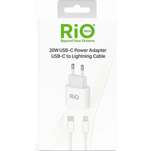 Riotech 20W Type-C Adapter To Lightning Cable