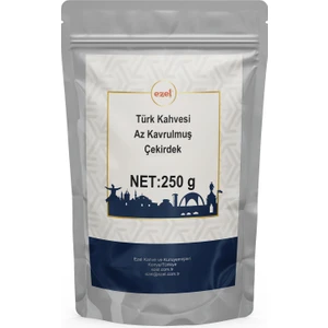 Az Kavrulmuş Türk Kahvesi Çekirdeği 250 g – Zipli Ambalaj