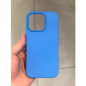 Iphone 16 Pro Uyumlu Içi Kadife Silikon Lansman Kılıf