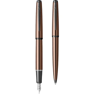 & WizDesign 78MR Dolmakalem + Tükenmez Kalem Ikili Set Rose (Ömür Boyu Garantili - Lüks Kutulu - İsme Özel Tasarım)